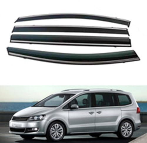 WDDZTMNB Auto-Windabweiser,kompatibel mit VW Sharan, Schutzschild-Zubehör