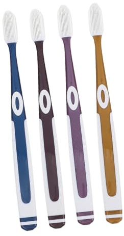 Testine di Ricambio per Spazzolino Adulti 4 Pezzi Silicone Tpu