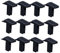 LIFKOME Loft Ladder Replacement Parts 12 Pcs Telescopic Ladder Button Kit Easy Installation