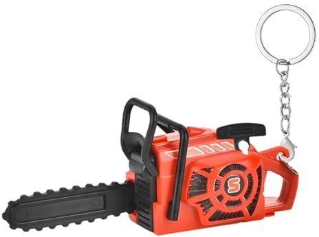 Chainsaw Toy - Rope Small Joke, Electric Construction Tool | Funny Gadget for Men Boyfriend Boys Birthday Party Backpack Wallet Travel Gift