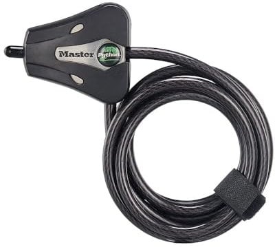 Master Lock GSM Outdoors STC-CABLELOCK-BLK Schwarz
