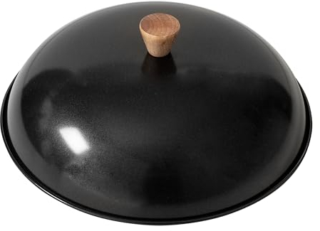 Joyce Chen 31-0066, 34,3 cm Antihaftbeschichteter Stahldeckel für 35,6 cm Wok