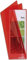 Exacompta 661275E 100er Pack PVC-Kunststoff Aktenhüllen. Für DIN A4 transparent glasklar rot oben und seitlich offen Plastikhülle Klarsichthülle für Büro und die mobile Organisation
