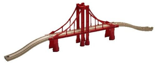 Spielmaus Hängebrücke 80 cm lang mit 2 gebogenen Schienen [Spielzeug]