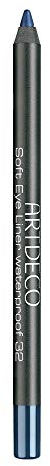 ARTDECO Soft Eyeliner Waterproof - Cremiger Kajalstift wasserfest, langanhaltender Eye Liner mit hoher Deckkraft - 1 x 1,2 g