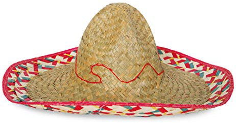 KarnevalsTeufel.de Sombrero Set Mexikanerhüte Mexikohut Strohot Sommerhut verschiedene Sets Multipacks Mexico Mexikaner Spanien farbenfroh