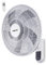 Fanelite - Ventilateur mural 15736-R PG - Diamètre 40 cm - 3 vitesses - Avec télécommande - Minuterie - Grille et hélice plastiques - Oscillant ou fixe - Installation facile - Silencieux