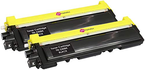 2 Schwarz Premium Toner kompatibel für Brother TN230 DCP-9010CN HL-3040CN HL-3045CN HL-3070CN HL-3070CW HL-3075CW MFC-9120CN MFC-9125CN MFC-9320CW MFC-9325CW | TN-230BK 2.200 Seiten