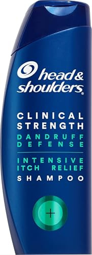 Head & Shoulders Clinical Strength Dandruff Defense Intensive Itch Relief Shampoo, 13.5 Fl Oz, 5.349 Fl Oz