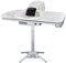 Speedypress Dampfbügelpresse 101HD weiß, strapazierfähig, professionell, 101 cm, mit Ständer von Speedypress (+ kostenloser Bügelaufsatz, Antikalk-Wasserfilter, Ersatzbezug und Schaumstoffunterfilz)