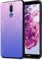 Cadorabo Custodia compatibile con Huawei MATE 10 LITE in ROSA - BLU - Coperchio protettivo bicolore in silicone TPU e retro in vetro temperato