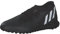 Adidas Unisex Predator Edge.3 TF J Gymnastikschuhe, core Black/FTWR White/Vivid red, 35 EU