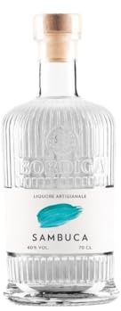 Weißer Sambuca von Bordiga 1888 aus Italien, 0,7 L, 40% Vol.