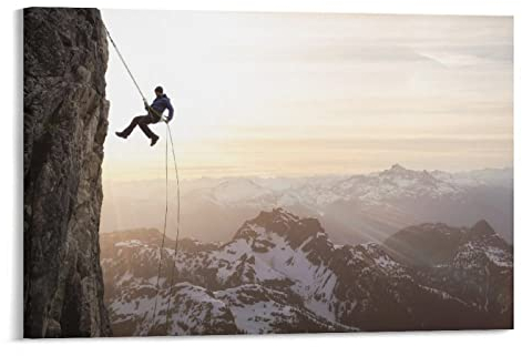 Poster für Klettern, Extremsport, 5 Stück, Wandkunst, Poster, Scroll, Leinwand, Gemälde, Wohnzimmer, Dekoration, Zuhause, 20 x 30 cm
