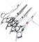 Haarschere Super scharfe Haarschere 6/7/7.5/8/9 Zoll Schere für stabiles Handgefühl beim Schneiden von Haaren (6 Zoll -4Stück)