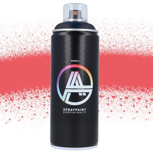 Double A Spraypaint Sprühdose 400ml Sprühfarbe Acryllack Sprühlack matt hochdeckend DIY Kunststoff Metall Möbel Deko (DA-352 Coral)