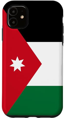 iPhone 11 Jordanian Flag of Jordan Case