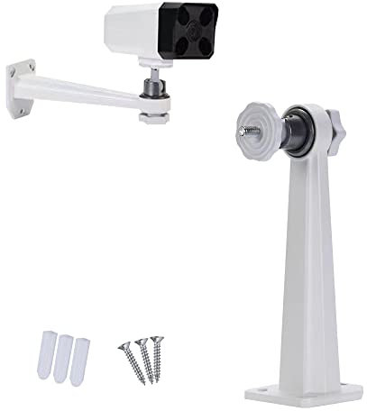 PCAORLEORS 2Pack Sicherheitskamera Metall Wand-/Deckenhalterung, Innen-/Außenhalterung Kompatibel mit Arlo, Arlo Pro 2 3, Arlo Ultra CCTV Kamera und kompatible Kamera mit 1/4 Schraubenkopf (2)