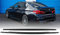 MpTuned Schwarz glänzende Seitenschweller für BMW 5er G30 G31 20017-2024 518i 520i 530i 535i 540i 518d 520d 530d 535d Tuning