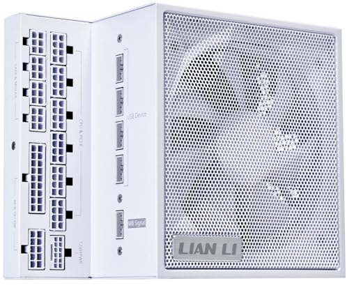Lian Li Edge EG1000 80 Plus Platinum Netzteil, PCIe 5.1, ATX 3.1-1000 Watt, weiß
