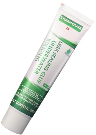 Fish Tank Sealant | Aqua Mate Aquarium Silicone Sealant | Fungicide-Free Fast Curing Clear | 60ml Aquarium Equipment Sealant | Waterproof Sealant For Repairing Leaks, Strong Adhesion Underwater Glue
