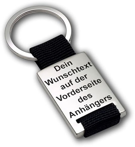 Lieblingsmensch personalisierter Schlüsselanhänger mit individueller Gravur | für Valentinstag Muttertag Jahrestag … | Wunschtext | hochwertige Lasergravur - verschiedene Schriftarten