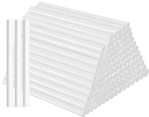 Pegamento termofusible Barra de pegamento termofusible translúcida de 7 mm x 100 mm adecuada for pegar álbumes de fotos de madera, 60 piezas/120 piezas Para Bricolaje, Manualidades(100mm 60pcs)