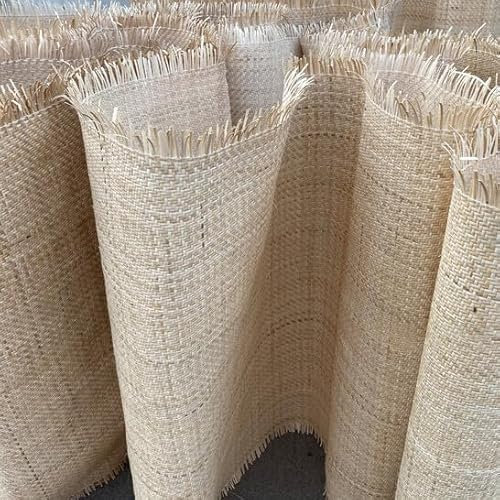 Ratan Rollo Mimbre, Mimbre Rollo, 50 x 200cm rollo ratan, Rejilla Mimbre, Mimbre Natural, ratan, Rattan, Ratan Natural por Metros, Rollo de Mimbre para Muebles, Silla ratan Aparador Cabecero ratan