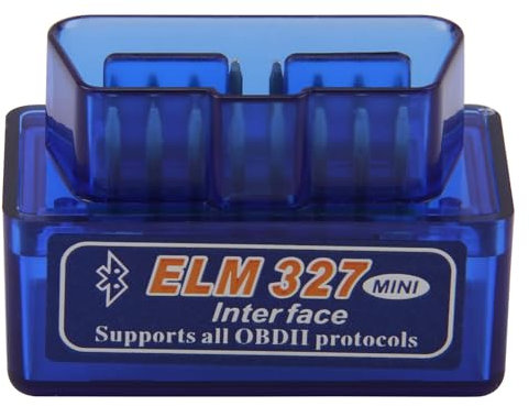 Mini ELM327 OBD2 Bluetooth Scanner, Diagnosegerät für iOS & Android, Kompatibel mit OBD-II Fahrzeugen - Effiziente Autodiagnose, OBD2 Bluetooth Adapter, Fahrzeugdiagnosewerkzeug für moderne Autos