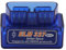 Mini ELM327 OBD2 Bluetooth Scanner, Diagnosegerät für iOS & Android, Kompatibel mit OBD-II Fahrzeugen - Effiziente Autodiagnose, OBD2 Bluetooth Adapter, Fahrzeugdiagnosewerkzeug für moderne Autos