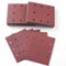 Sruhrak 115x145mm Schleifpapier, 50 Stück Schleifblatt 40/60/80/120/240 Körnung Schleifblätter Set Rechteckiges Schleifblatt Klett 8 Löcher Schleifpad für Schwingschleifer