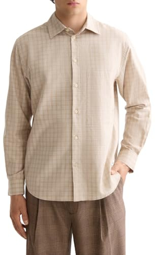 Scotch & Soda Herren Lightweight Flannel Check Shirt Hemd (1er Pack)