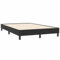 vidaXL Boxspringbett ohne Matratze Schwarz 120x210 cm Samt, Bett, Bettgestell, Doppelbett, Schlafzimmermöbel, Bettrahmen, Samtbett, Polsterbett