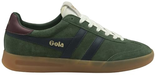 Gola Men's High-top Shoes, Evergreen/Navy/Burgundy/Gum, 10 UK