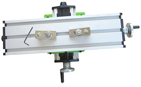 DIYEAH Mini Para Fresadora Con Carro Transversal De Mesa De Trabajo De Fresadora Abrazaderas Cnc