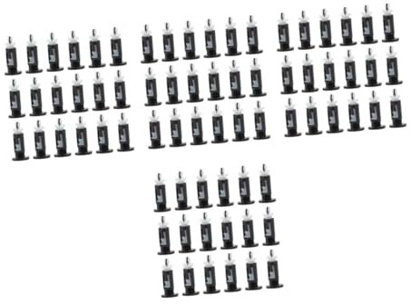 NUOBESTY 160pcs Heatsink Fan Stand for Gaming Mount Clip Push Screw Fastener for Socket