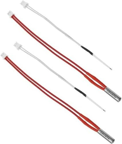XEDLAMP ECSiNG 4er-Set 3D-Drucker-Heizstab-Thermistor-Kit 12 V 40 W Heizstab-Thermistor-Temperatursensor Kompatibel mit Anycubic Mega i3 Mega Pro 3D-Druckerteilen Thermistorsensor für 3D-Drucker