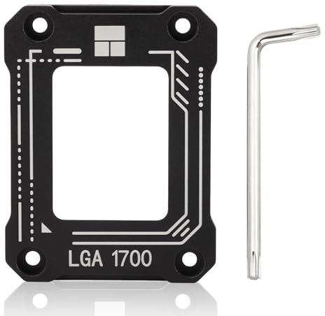 Rayakt CPU Contact Frame V2, LGA 1700 Retrofit Kit, Anti-Bending Bracket for Intel 12th/13th/14th Generation - Improve The Cooling Performance and Anti-Bending Buckle