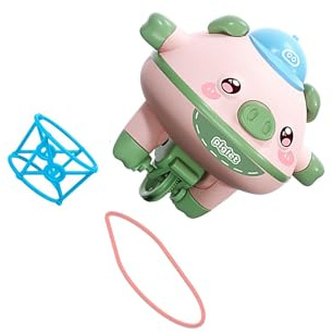 RCGOFOLLOW Balance Pig Piglet Walking Tightrope Cartoon Becomes Educational Tool For Young Minds And Active Play Novelty Tightrope Walking Tumbler Unicycle Toy Tumbler Pig Cute Balanced Toys , Green