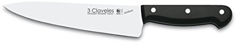 3 Claveles Uniblock - Cuchillo profesional cocinero 20 cm