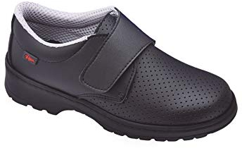 DIAN Milan-SCL picado Color Negro Talla 37, Zapato de Trabajo Unisex Certificado CE EN ISO 20347 Marca