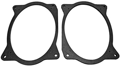 2002-2011 Camry & 2003-2013 Corolla 6x9 Rear Deck Speaker Adapter Spacer Rings - SAK008_69-1 Pair