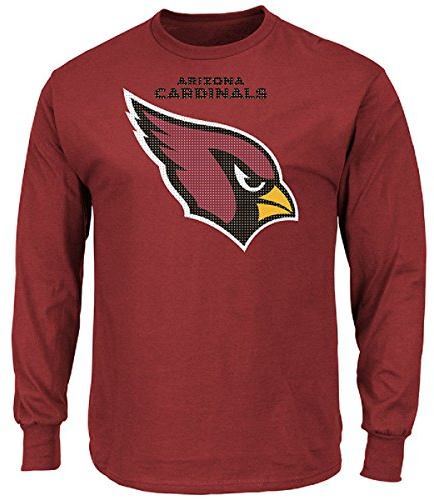 Majestic NFL Football Shirt Arizona Cardinals Langarm Critical Victory Long Sleeve (S)