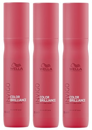 3er Color Brillance Miracle BB Spray Invigo Wella Professionals mit Limettenkaviar je 150 ml = 300 ml