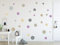 timalo® 120 Stück Wandtattoo Kinderzimmer Kreise Pastell Wandsticker – Aufkleber Punkte | 73078-SET6-120