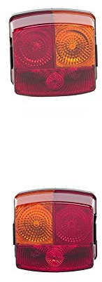 HELLA 2SD 002 776-241 Heckleuchte, rechts, 12V + Heckleuchte, links, 12V