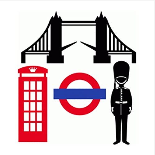 London Set Big Ben Guard Tower Bridge Telefonzelle England wiederverwendbare Schablone A3 A4 A5 & größere Größen/Tourist3 (wiederverwendbares Mylar, A5 Größe – 148 x 210 mm, 14,7 x 21,1 cm)