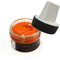 Famaco 50ml Orange Mandarine Leather Deluxe Cream Polish for Boot and Shoe with Application Sponge - Long Lasting Shine Protector Kit for Boots and Shoes