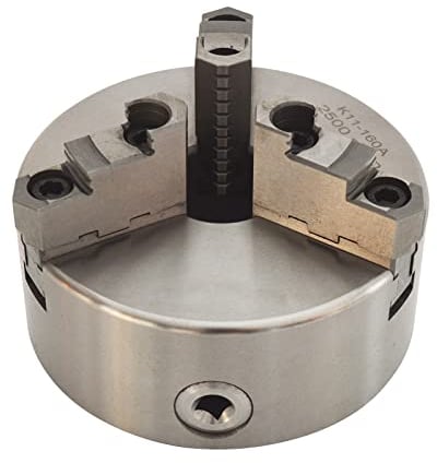 PreAsion 15,2 cm Drehfutter K11-160 3 Backen selbstzentrierend 160 mm für CNC-Bohrmaschinen