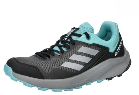 adidas Damen Terrex Rider Trail Running Shoes Trailrunning-Schuhe, Core Black/Grey Three/Grey Two, 39 1/3 EU